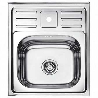 Мойка кухонная Ledeme L95060-6 50 см полированная