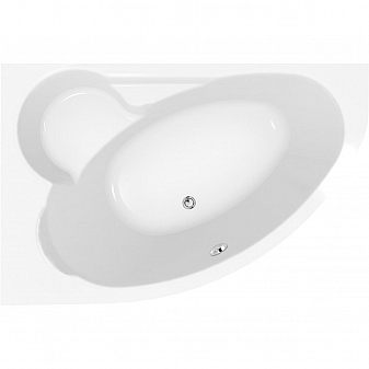 Акриловая ванна Cersanit Kaliope 153х100 см левая