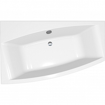 Акриловая ванна Cersanit Virgo Max 160х90 см левая