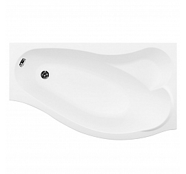 Акриловая ванна Aquanet Palma 00205537 170x100 см правая