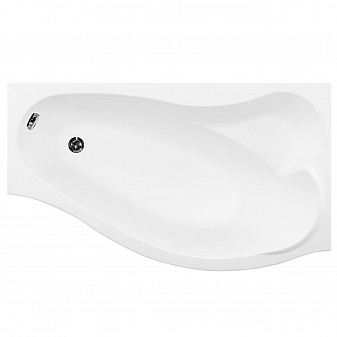Акриловая ванна Aquanet Palma 00205537 170x100 см правая