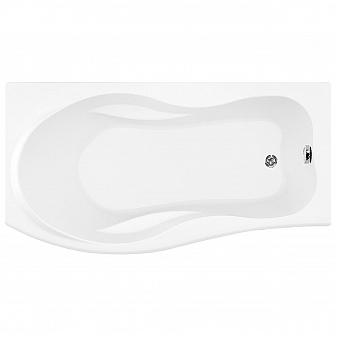 Акриловая ванна Aquanet Borneo 00205286 170x90 см левая