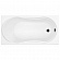 Акриловая ванна Aquanet Corsica 00205478 150x75 см