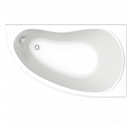 Акриловая ванна Bas Алегра В00002 150x90 см правая