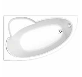 Акриловая ванна Bas Сагра В00031 160x100 см левая