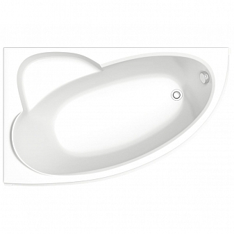 Акриловая ванна Bas Сагра В00031 160x100 см левая