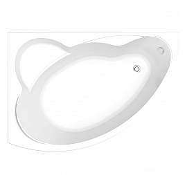 Акриловая ванна Bas Лагуна В00019 170x120 см левая