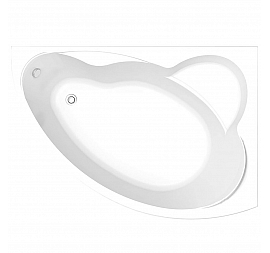 Акриловая ванна Bas Лагуна В00020 170x120 см правая