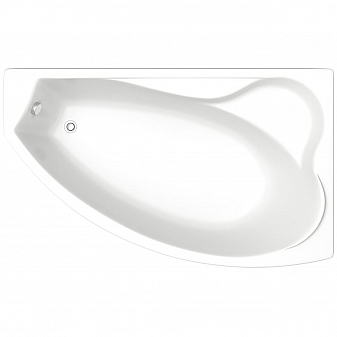 Акриловая ванна Bas Николь В00028 170x110 см правая