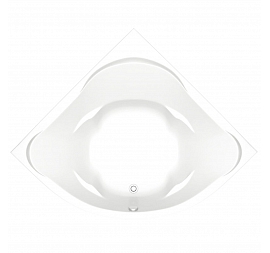 Акриловая ванна Bas Ривьера В00029 161x161 см