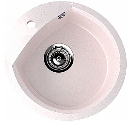 Мойка кухонная Ulgran U-407 48 см светло-розовый