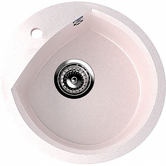 Мойка кухонная Ulgran U-407 48 см светло-розовый