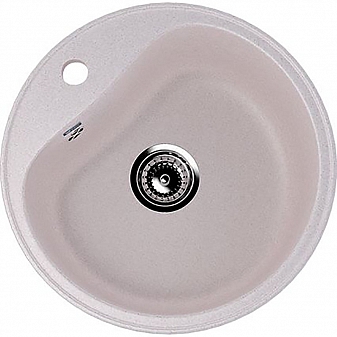 Мойка кухонная Ulgran U-100 49 см светло-розовый