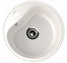 Мойка кухонная Ulgran U-100 49 см молочный