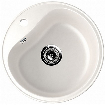 Мойка кухонная Ulgran U-100 49 см молочный