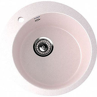 Мойка кухонная Ulgran U-405 50 см светло-розовый