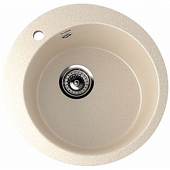 Мойка кухонная Ulgran U-405 50 см бежевый