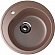 Мойка кухонная Ulgran U-101 50 см терракот