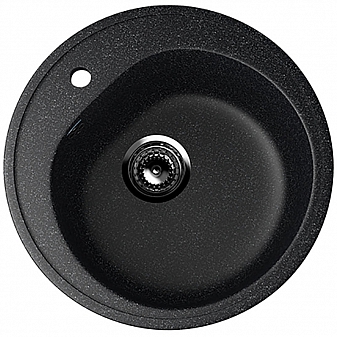 Мойка кухонная Ulgran U-101 50 см черный