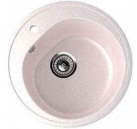 Мойка кухонная Ulgran U-101 50 см светло-розовый