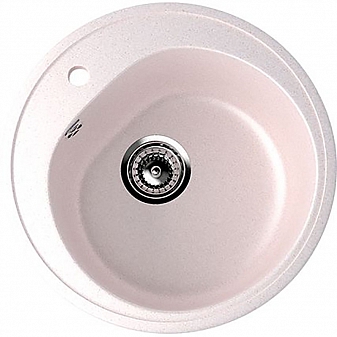 Мойка кухонная Ulgran U-101 50 см светло-розовый