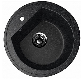 Мойка кухонная Ulgran U-103 50 см черный