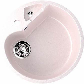 Мойка кухонная Ulgran U-108 50 см светло-розовый