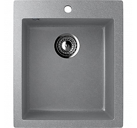 Мойка кухонная Ulgran U-404 42 см графитовый