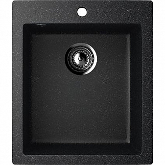 Мойка кухонная Ulgran U-406 45 см черный