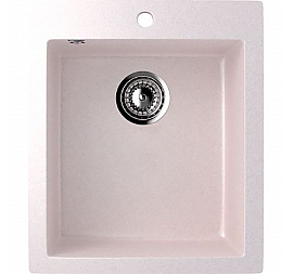 Мойка кухонная Ulgran U-406 45 см светло-розовый