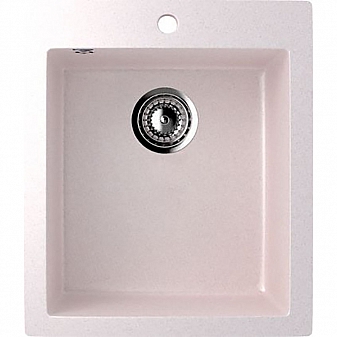 Мойка кухонная Ulgran U-406 45 см светло-розовый