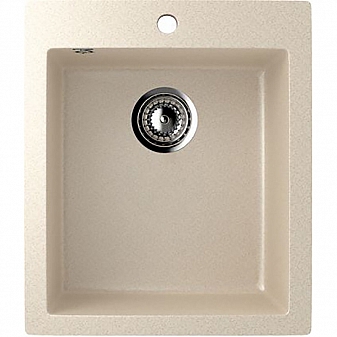 Мойка кухонная Ulgran U-406 45 см бежевый