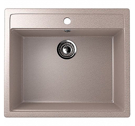 Мойка кухонная Ulgran U-104 56 см песочный