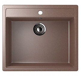 Мойка кухонная Ulgran U-104 56 см терракот