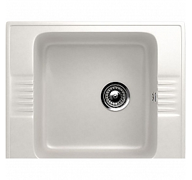 Мойка кухонная Ulgran U-204 60 см молочный