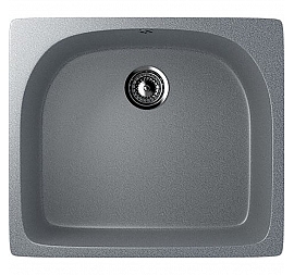 Мойка кухонная Ulgran U-408 60 см темно-серый