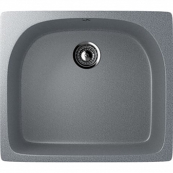 Мойка кухонная Ulgran U-408 60 см темно-серый