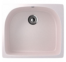 Мойка кухонная Ulgran U-408 60 см светло-розовый