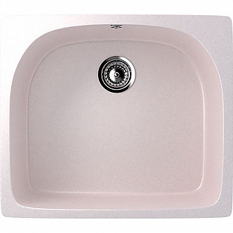Мойка кухонная Ulgran U-408 60 см светло-розовый