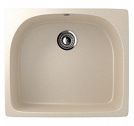 Мойка кухонная Ulgran U-408 60 см бежевый