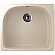 Мойка кухонная Ulgran U-408 60 см бежевый