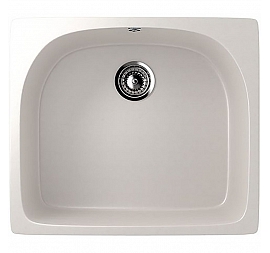 Мойка кухонная Ulgran U-408 60 см белый