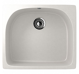 Мойка кухонная Ulgran U-408 60 см молочный