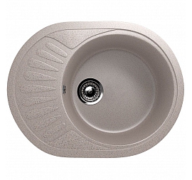 Мойка кухонная Ulgran U-107m 57 см песочный