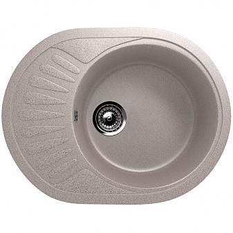 Мойка кухонная Ulgran U-107m 57 см песочный