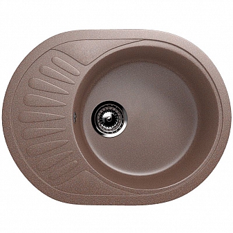 Мойка кухонная Ulgran U-107m 57 см терракот