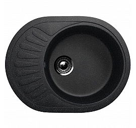 Мойка кухонная Ulgran U-107m 57 см черный