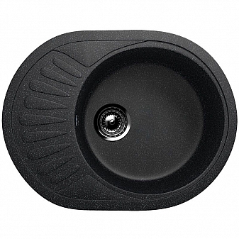 Мойка кухонная Ulgran U-107m 57 см черный