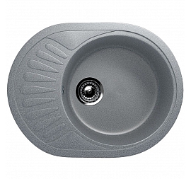 Мойка кухонная Ulgran U-107m 57 см темно-серый