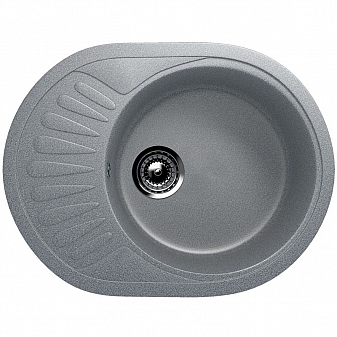 Мойка кухонная Ulgran U-107m 57 см темно-серый
